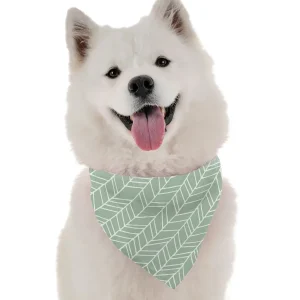 BanDoggie Jade Dog Bandana - Soft Microfiber, Made in USA