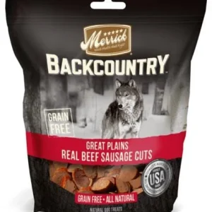 Merrick Treats Great Plains Beef Sausage Natural Dog Chews - 5 oz Bag