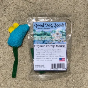 Kristy's Organic Catnip Mouse