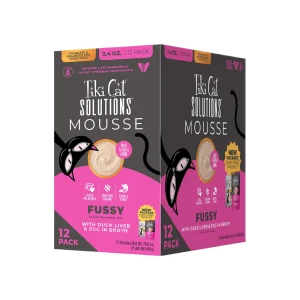 Tiki Cat Solutions Mousse Ultra Palatable Wet Cat Food for Fussy Eaters