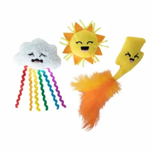 PetShop by Fringe Studio Purr-fect Weather Cat Toy Set 3 ct