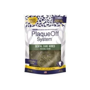 Proden Plaqueoff Singles Gravity Feeder Dog Dental Chews - 26 ct Vegetable Fusion