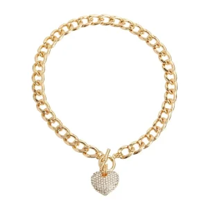 Heart Toggle Necklace