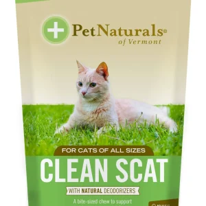 Pet Naturals of Vermont Clean Scat Supplements - 45 Chew Pouch (Replaced Smelly Cat)