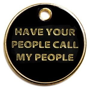 Call my People Pet ID Tag