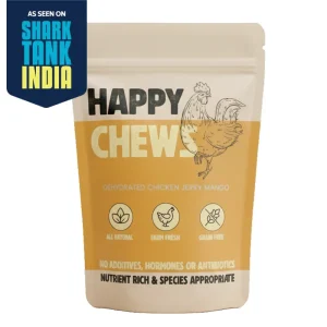 Nootie Happy Chew Dehydrated Mango Flavoured Chicken Jerky Dog Treat