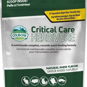 Oxbow Critical Care Herbivore Anise Flavor Small-Pet Health Supplement - 141-gm bag