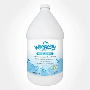 Wee Away Unscented Gallons Cat and Dog Stain and Odor Eliminator - 128 oz Bottle