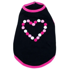 Pom Pom Heart Tee
