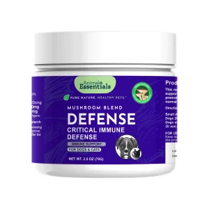 Animal Essentials DEFENSE Mushroom Complex Powder for Dogs & Cats