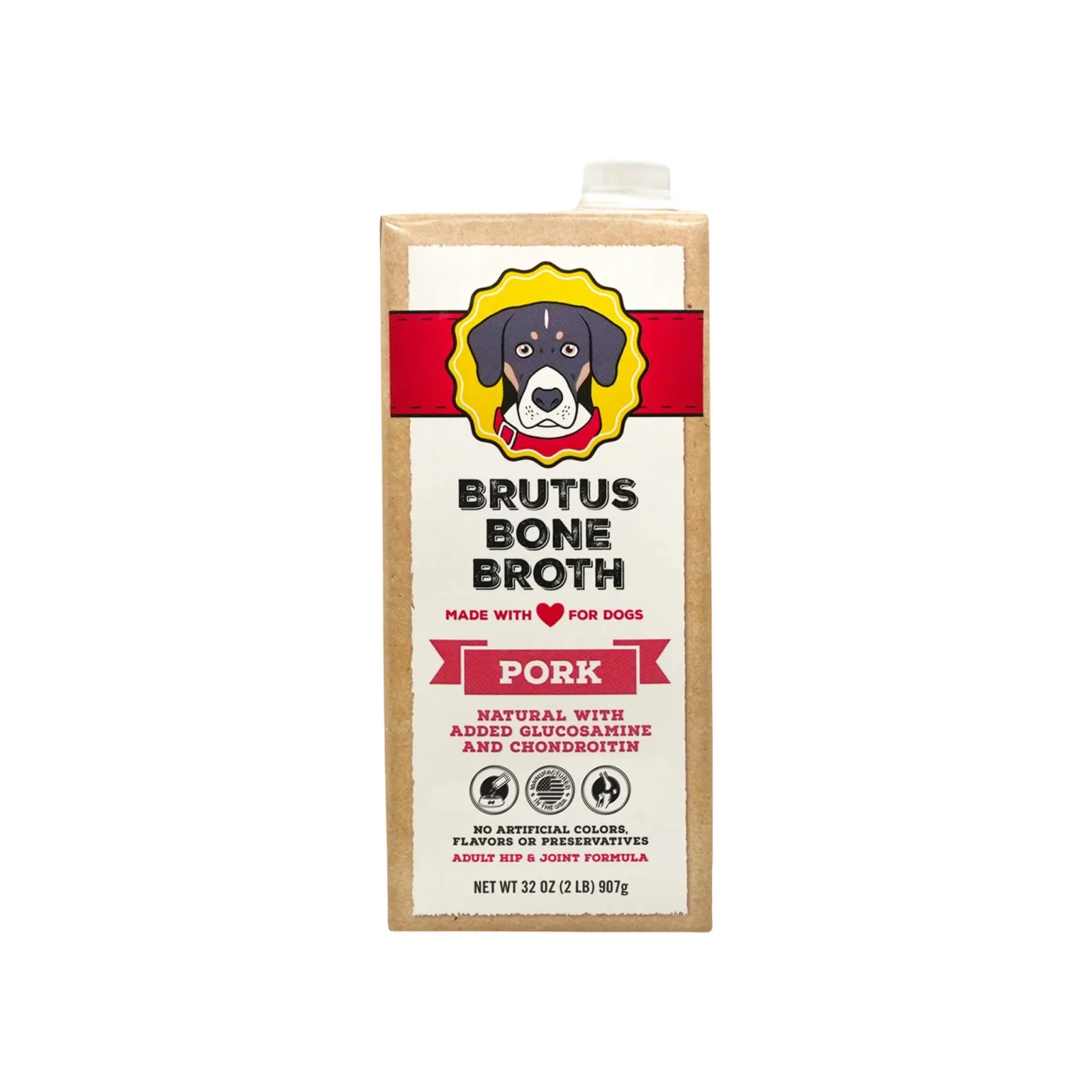 Brutus Bone Broth Hip & Joint Formula Bone Broth Dog Food Topper
