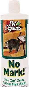 Naturvet No Mark! Stops Cats' Desire to Urine Mark Cat and Dog Training Aid - 16 oz Bottle