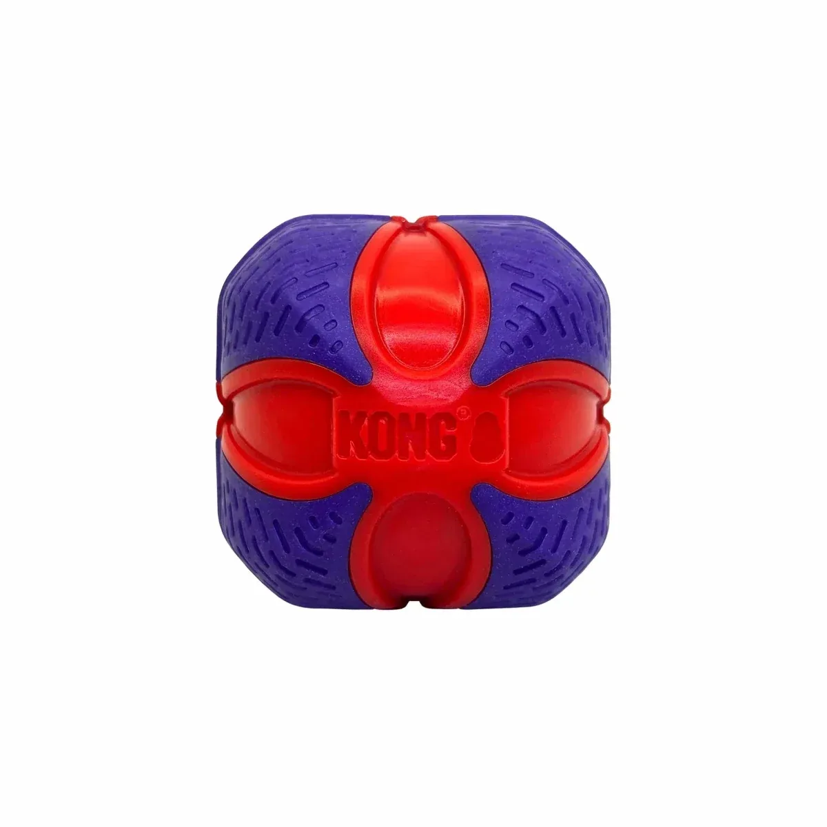 KONG Duets Duos Ball Dog Fetch Dog Toy Medium