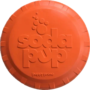 SP Bottle Top Flyer Durable Rubber Retrieving Frisbee