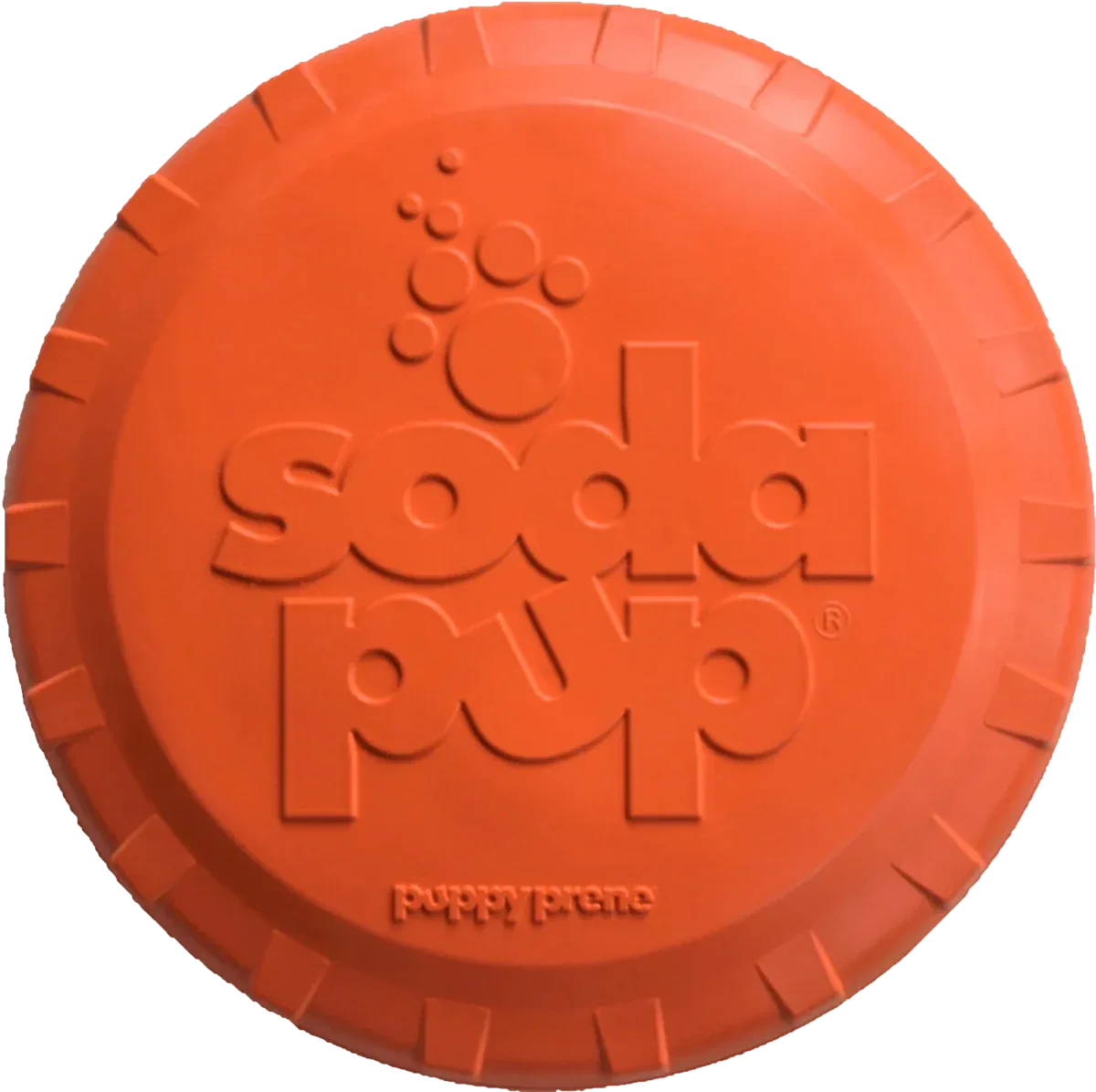 SP Bottle Top Flyer Durable Rubber Retrieving Frisbee