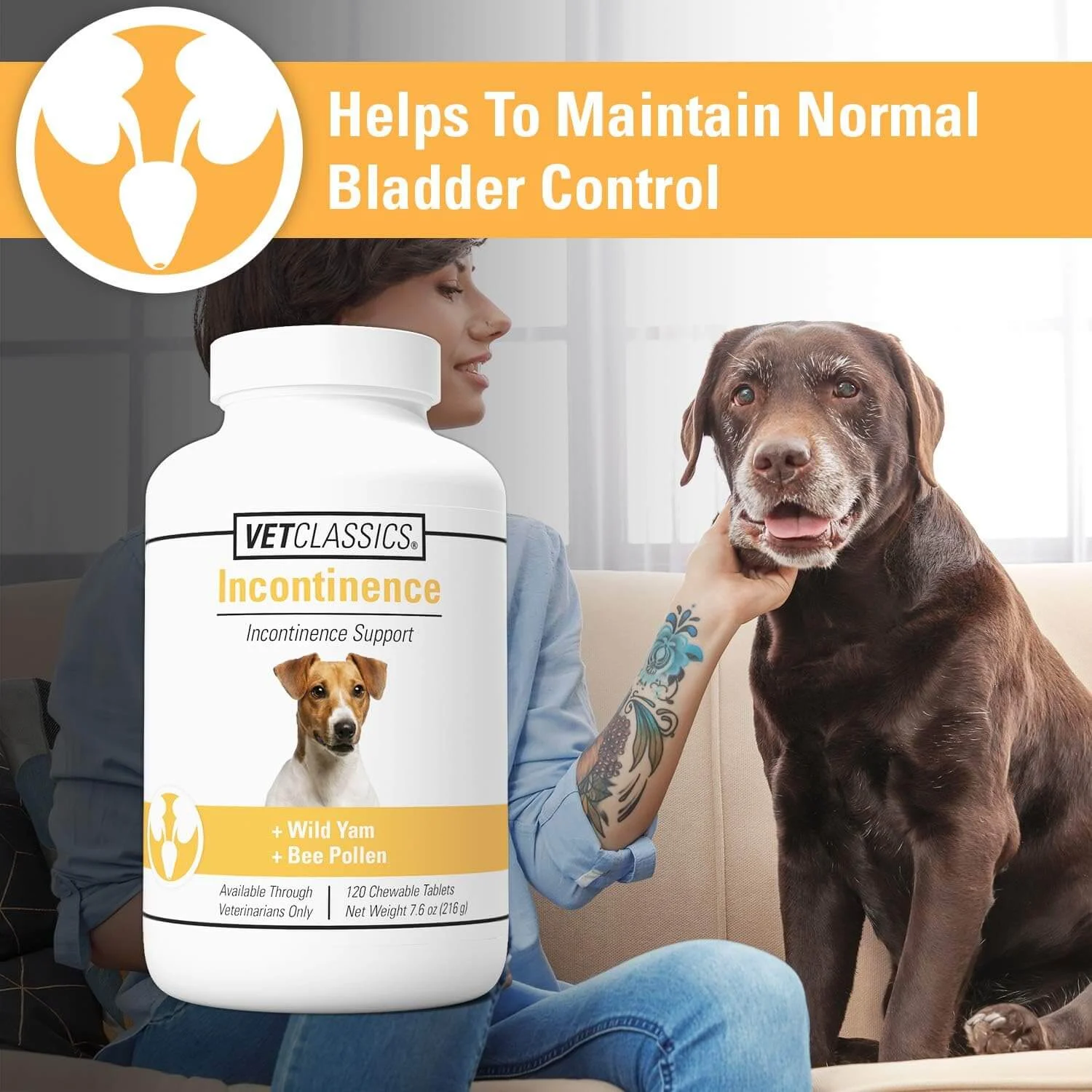 VetClassics Incontinence Formula - Image 2