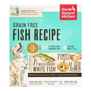 Honest Kitchen Grain-Free Fish Dehydrated Dog Food - 4 lbs BOX