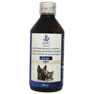 JaiVI Liver Syrup Supplements for Dogs and Cats