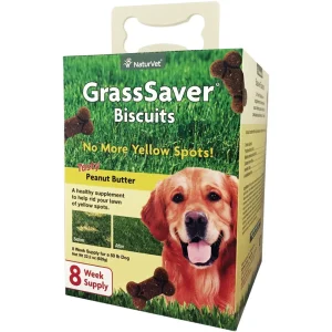 Naturvet GrassSaver Yard Care Biscuits 11.1 oz Boxes Dog Supplements - 2 Pack