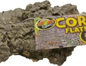 Zoo Med Laboratories Terrarium Natural Cork Flats for Turtle - 0.8 Lbs Medium
