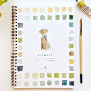 ANIMALS WATERCOLOR WORKBOOK