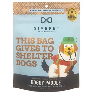 GivePet Dog Treats Grain-Free Doggy Paddle - 6 Oz