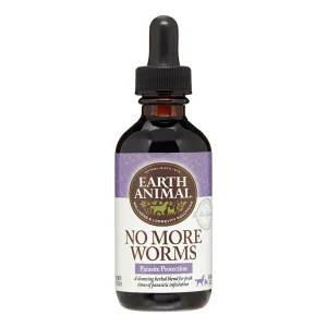 Earth Animal Dog NO MORE WORMS - 2 Oz