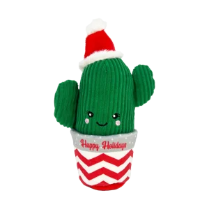 Kong Wrangler Cactus Toy for Cats (Green and Red)