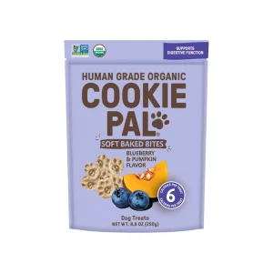 Cookie Pal Human Grade Organic Soft Baked Bites Dog Treats
