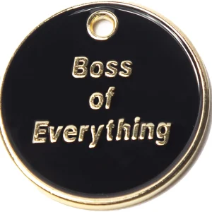 Boss of Everything Pet ID Tag