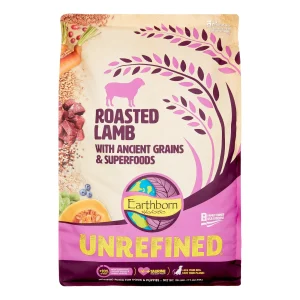 Earthborn Unrefined Ancient Grains Lamb Dry Dog Food - 25 lbs