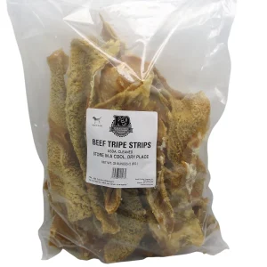 K-9 Kraving Treats Beef Tripe Strips Baked Dog Treats - 2 lb Bag