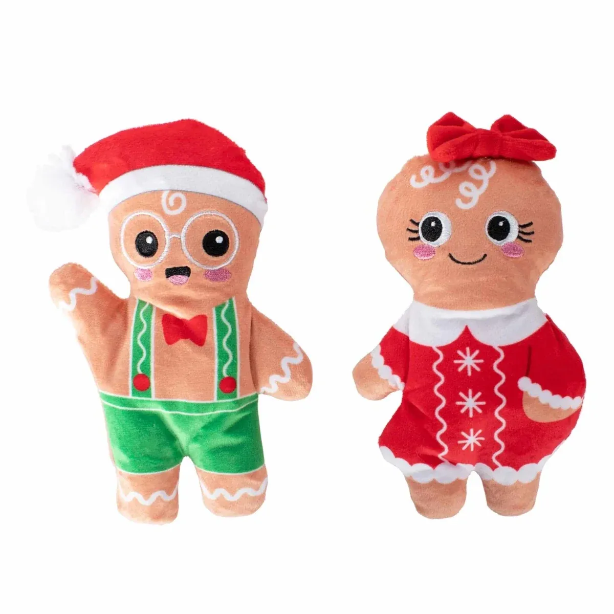 PetShop by Fringe Studio Here They Crumb Plush Dog Toy Set, 2-Count - Image 2