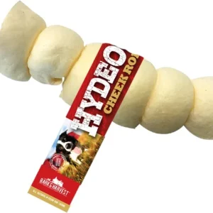 Bark + Harvest by Superior Farms Hydeout Beef Cheek Rolls Lg Natural 10" - 12" Dog Natural Chews - Case of 32