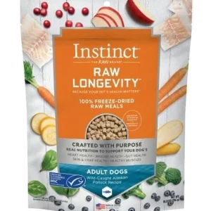 Longevity Alaskan Pollock Bites Adult 100% Freeze-Dried Raw Dog Food