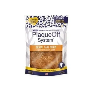 Proden Plaqueoff Turkey & Cranberry Dog Dental Chews - 17 oz Bag
