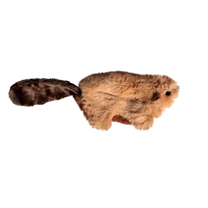 Kong Refillables Beaver Toy for Cats (Brown)