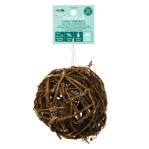 Oxbow Enriched Life Curly Vine Ball - pack of 3