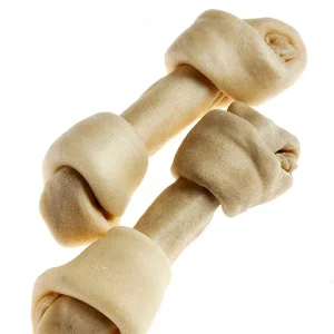 Tasman's Natural Pet Bison Rawhide 6" - 7" Dog Natural Chews - Medium Bones