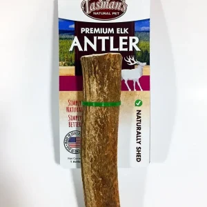 Tasman's Natural Pet Elk Antler Large Dog Natural Chews - Whole