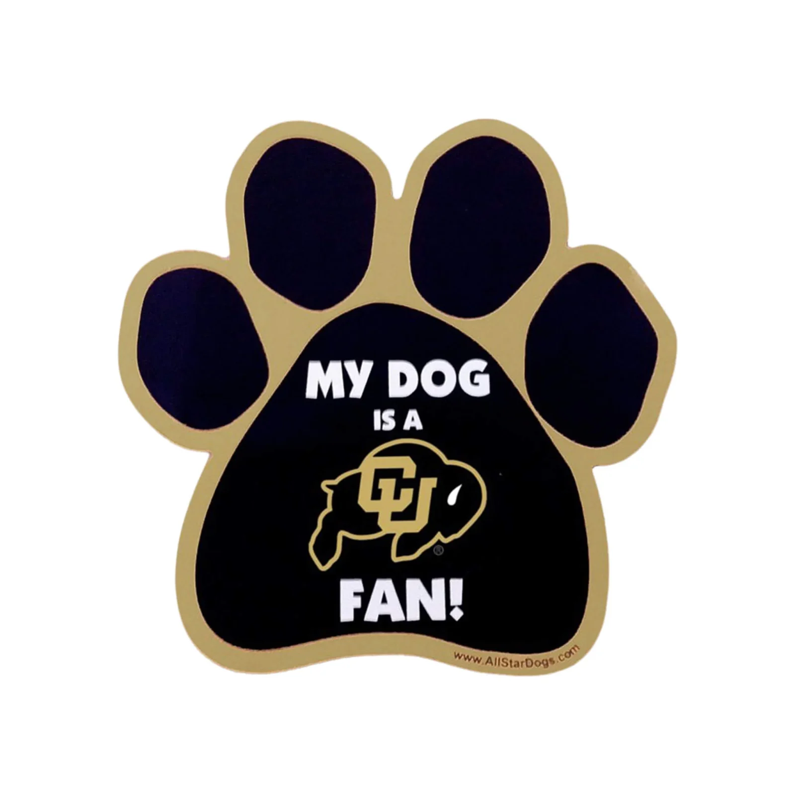 All Star Dogs University of Colorado Car Magnets - Image 2
