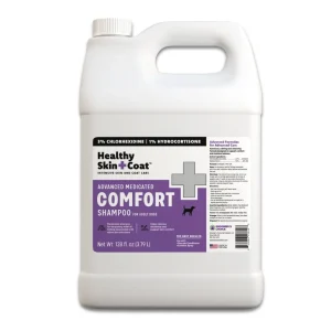 Healthy Skin + Coat Advanced Medicated Comfort Shampoo, 1 Gallon