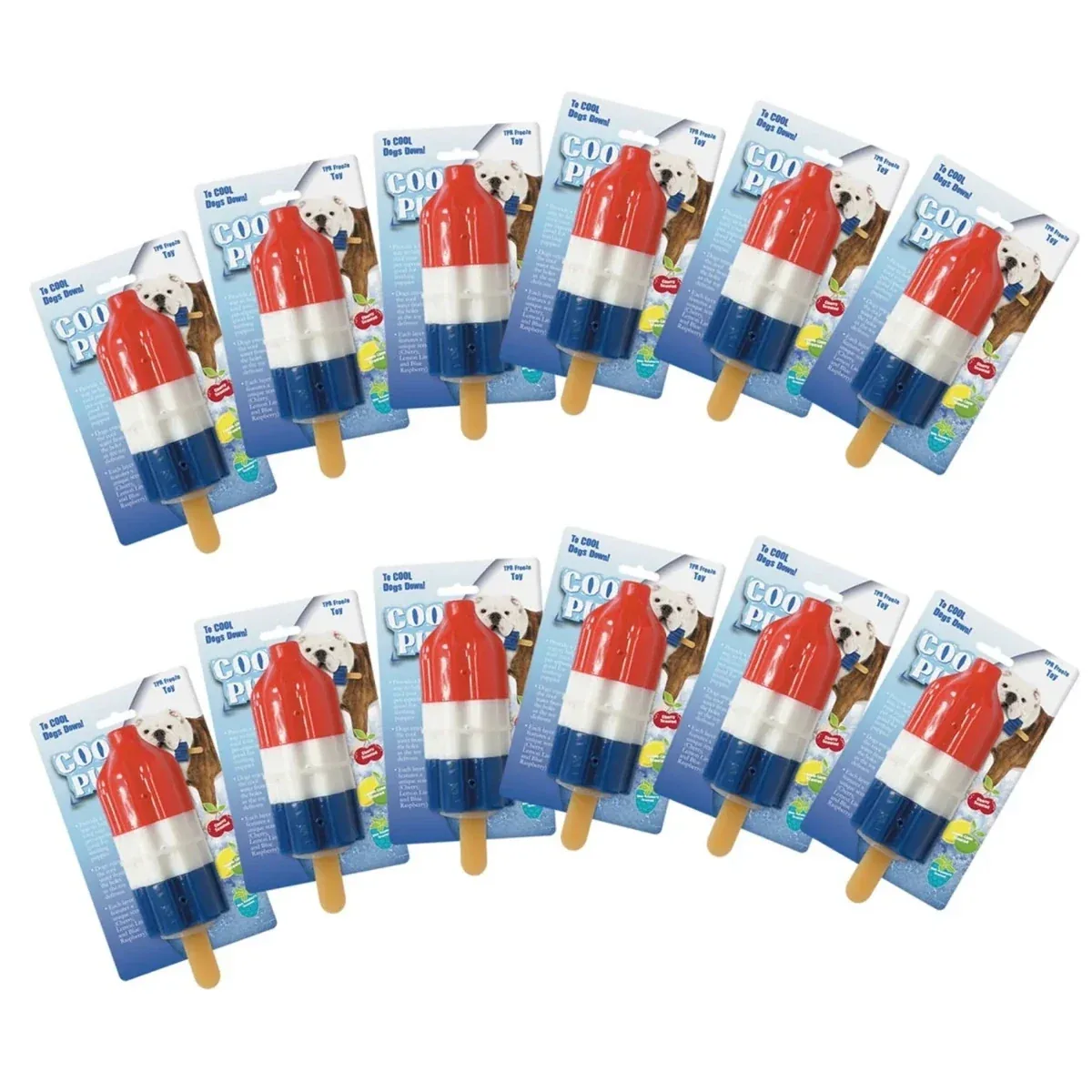 Cool Pup Large Rocket Pop, 12-Pack