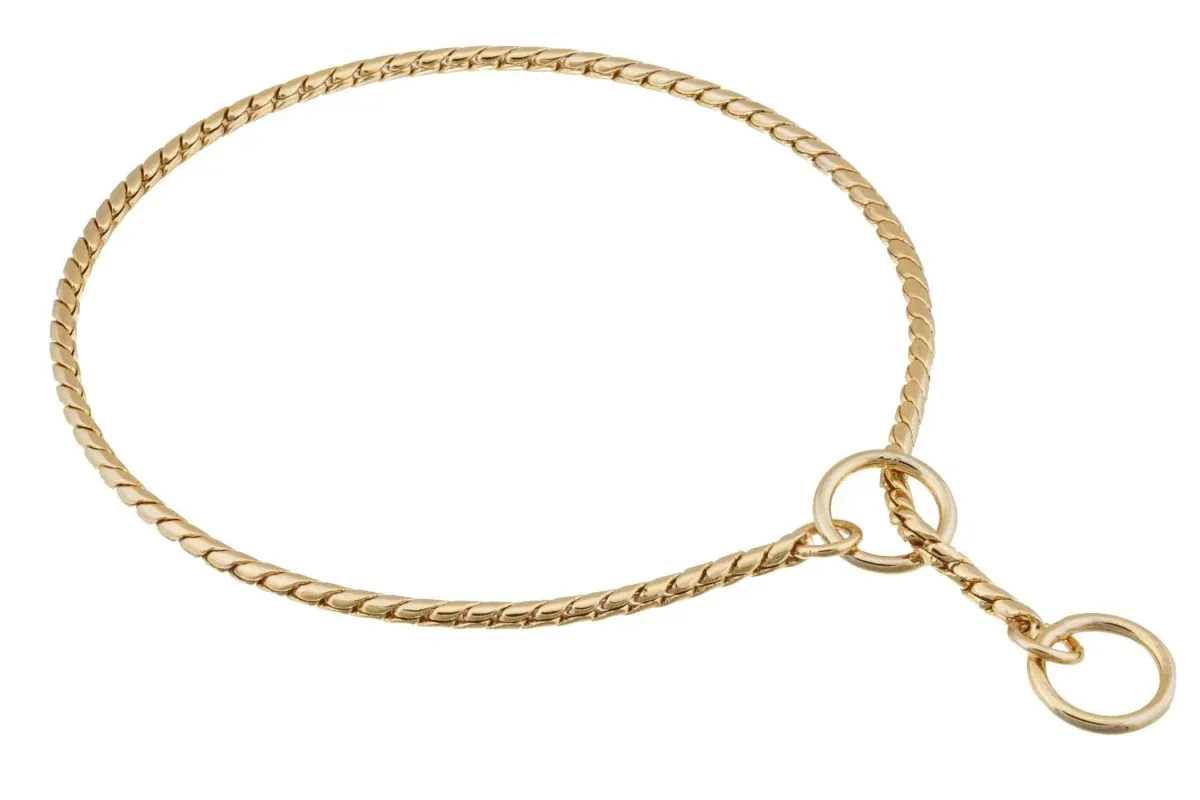Slip Snake Show Chain Dog Collar (20 in x 5.5 mm) - Image 2