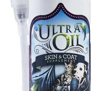 Ultra Oil Ultra Oil Skin & Coat Dog and Cat Health Supplements - 8 oz Bottle