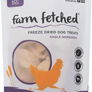 KCC Naturals Farms Baked Chicken Feet Freeze-Dried Dog Treats - 8 oz Package