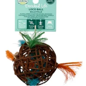 Oxbow Enriched Life Hay - O & Loco Ball Basket