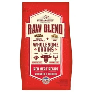 Stella & Chewy's Raw Blend Wholesome Red Meat Dry Dog Food - 3.5 lbs