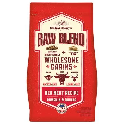 Stella & Chewy's Raw Blend Wholesome Red Meat Dry Dog Food - 3.5 lbs