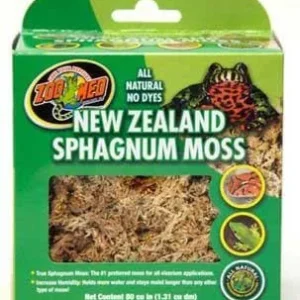 Zoo Med Laboratories New Zealand Sphagnum Moss for Amphibians - 80 Cubic Inch